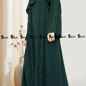 عباية خليجية شك خرز يدوي
