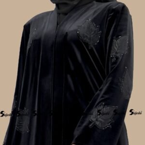 عباية مخمل شتوية