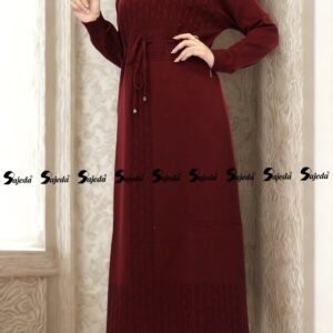 فستان صوف تريكو تركي