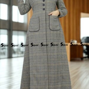 جلباب تركي جوخ مبطن كرو